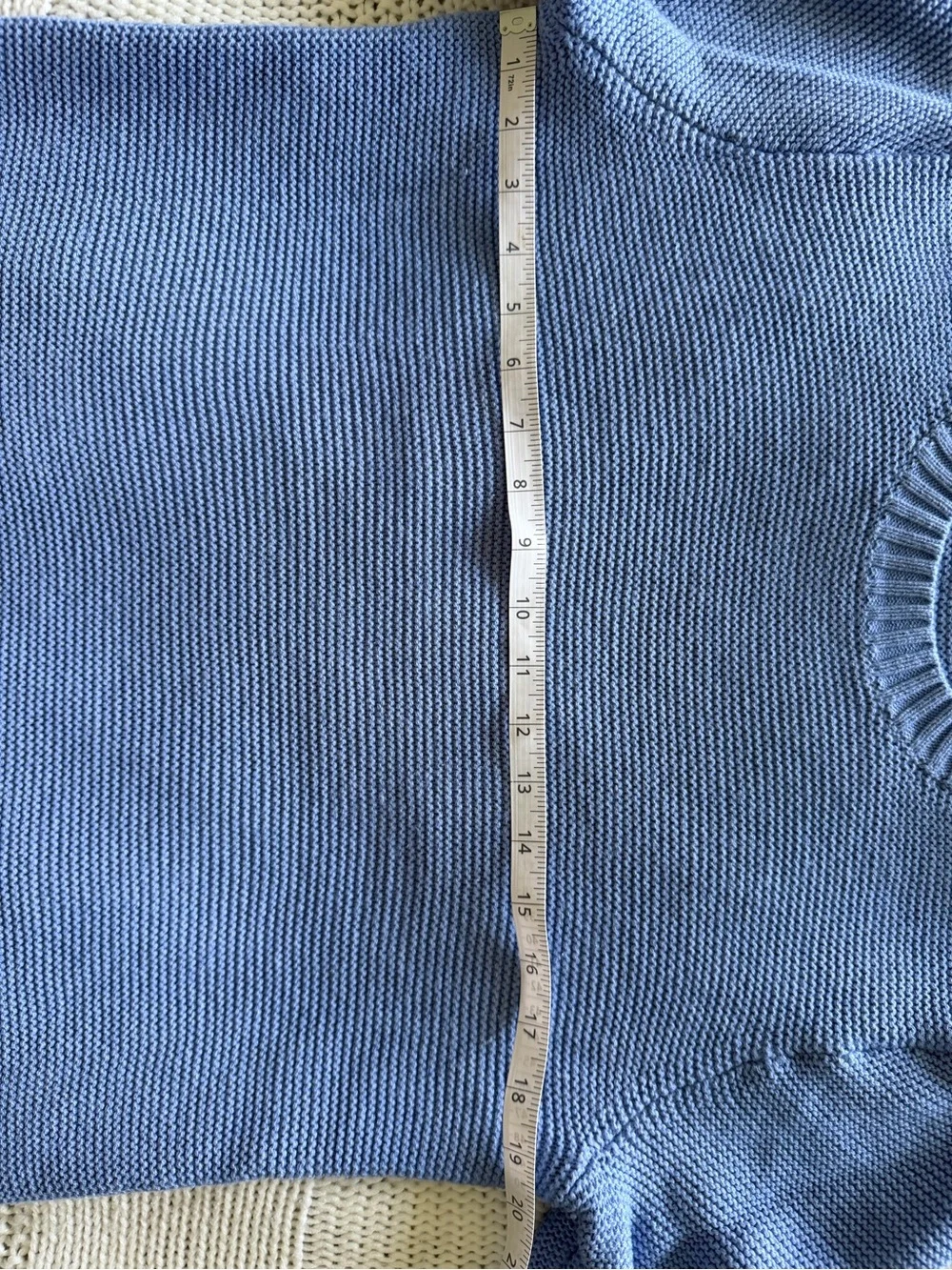 J. Crew Light Blue Crewneck Sweater